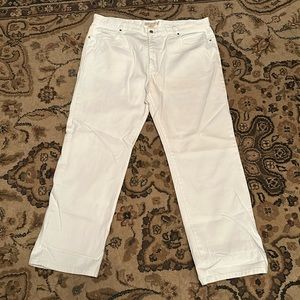 Men’s White Michael Kors jeans.